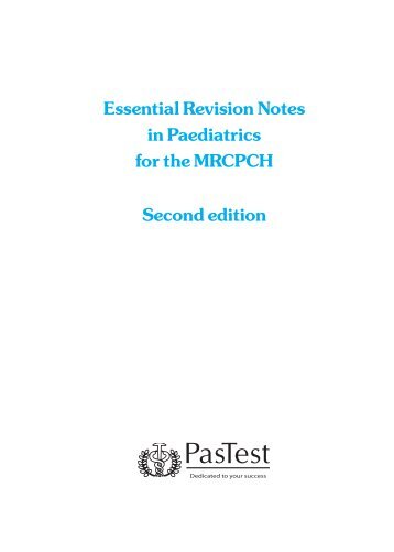 Essential Revision Notes For Intercollegiate Mrcs Pdf Download